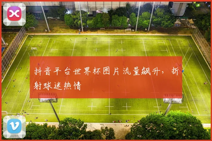 抖音平台世界杯图片流量飙升，折射球迷热情