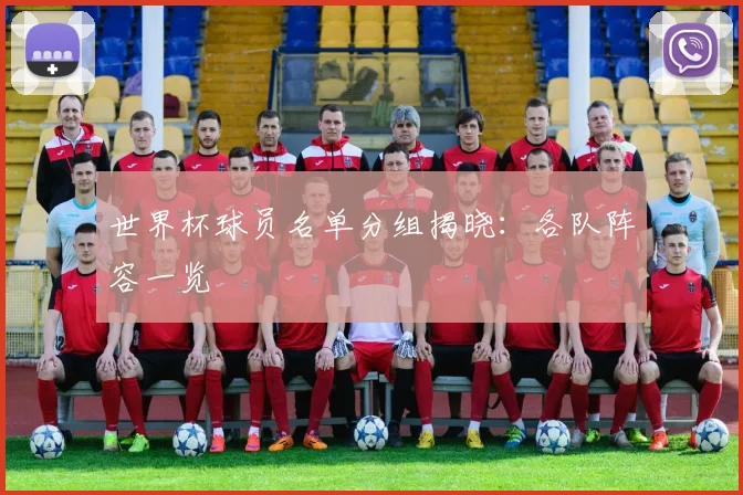 世界杯球员名单分组揭晓:各队阵容一览